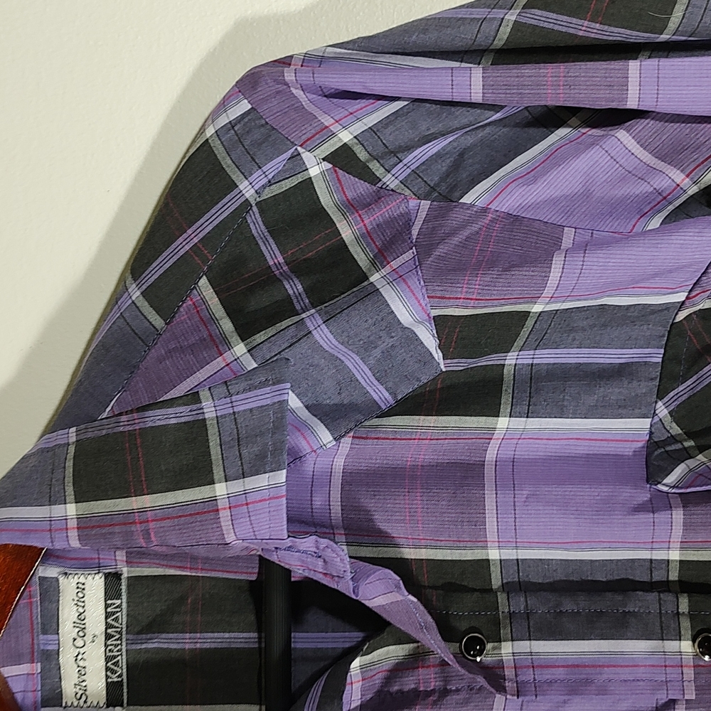 Men's: Western Plaid Button Down